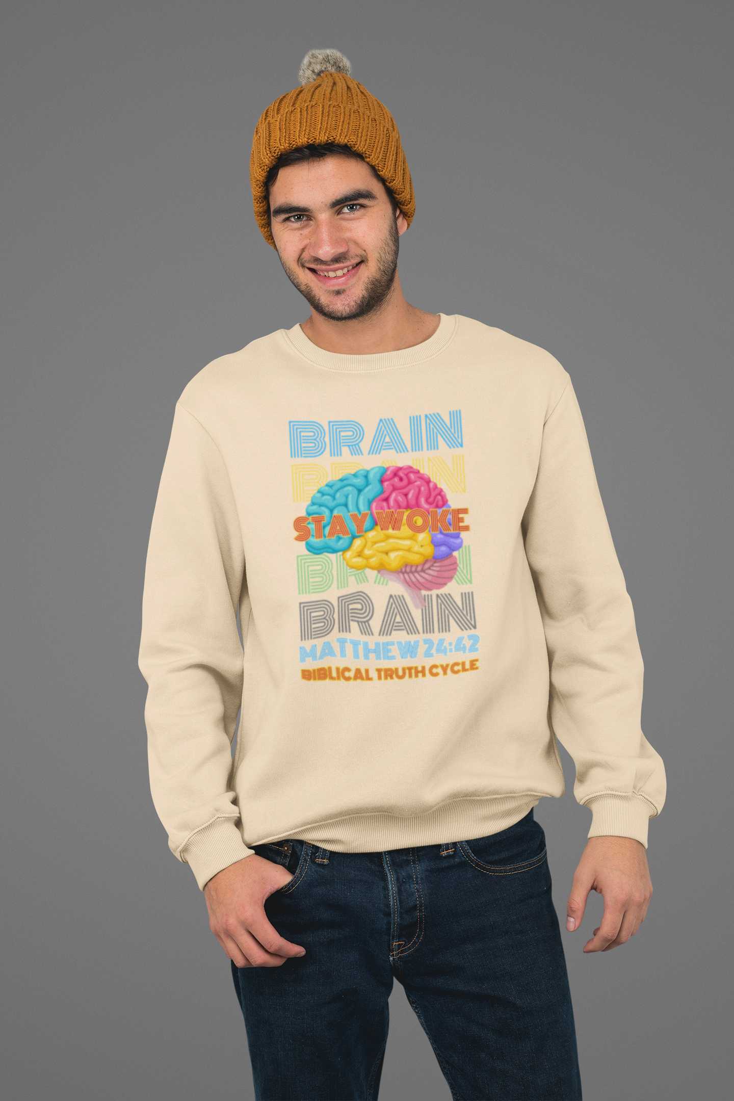 Biblical Truth Cycle - Unisex Sweatshirt (Stay Woke)