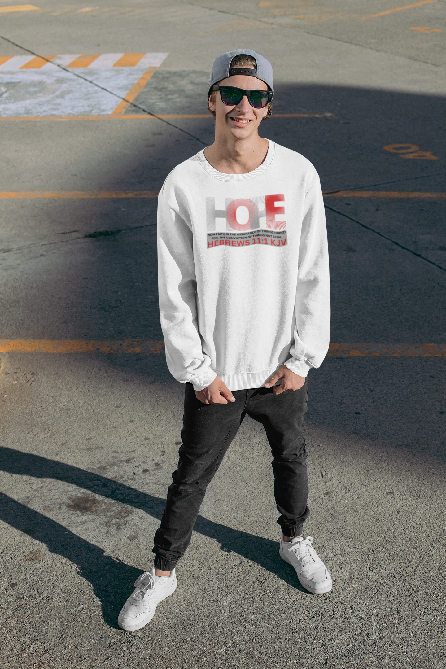 Biblical Truth Cyc;e - Unisex Sweatshirt (Hope)