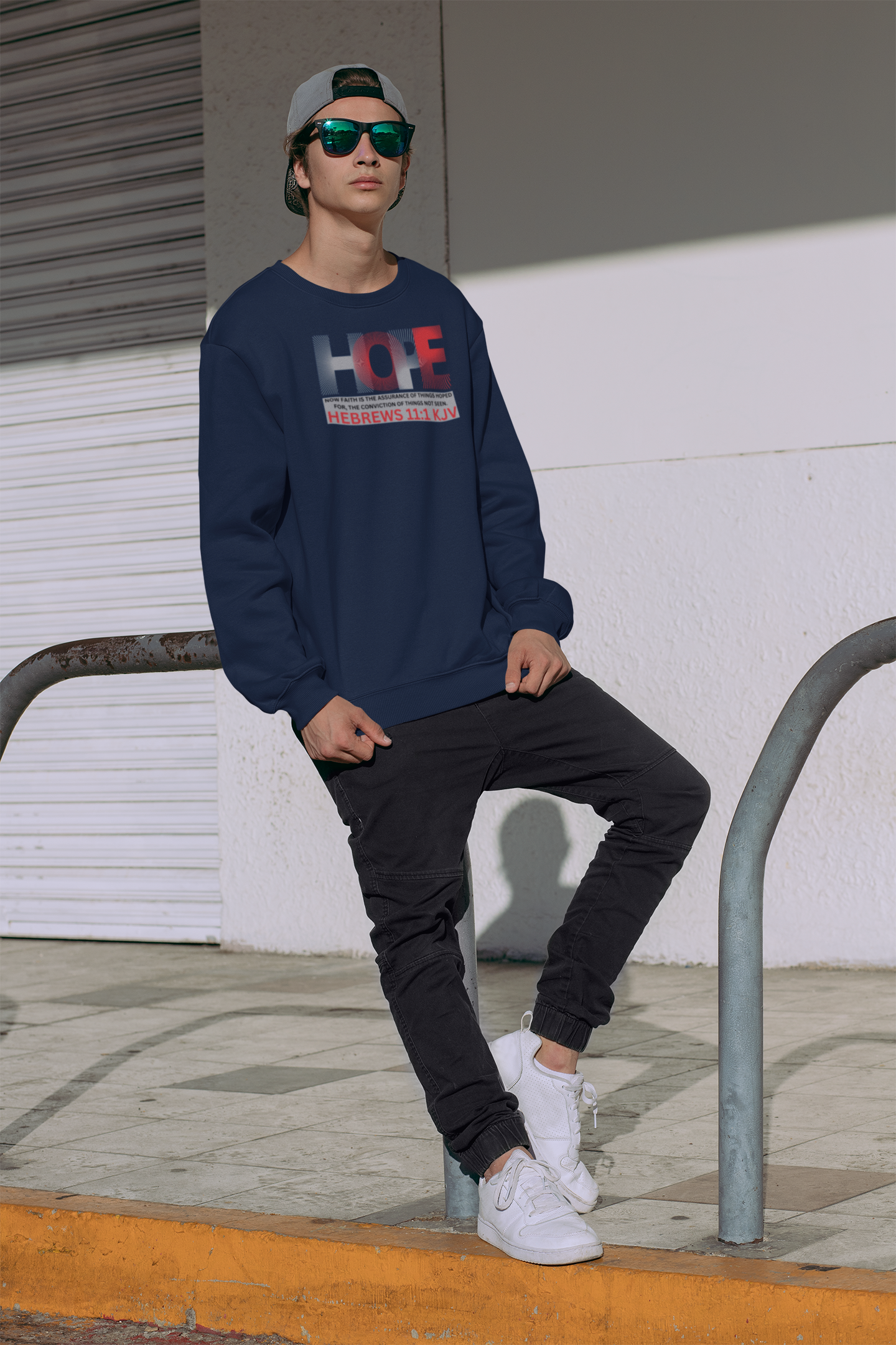 Biblical Truth Cyc;e - Unisex Sweatshirt (Hope)