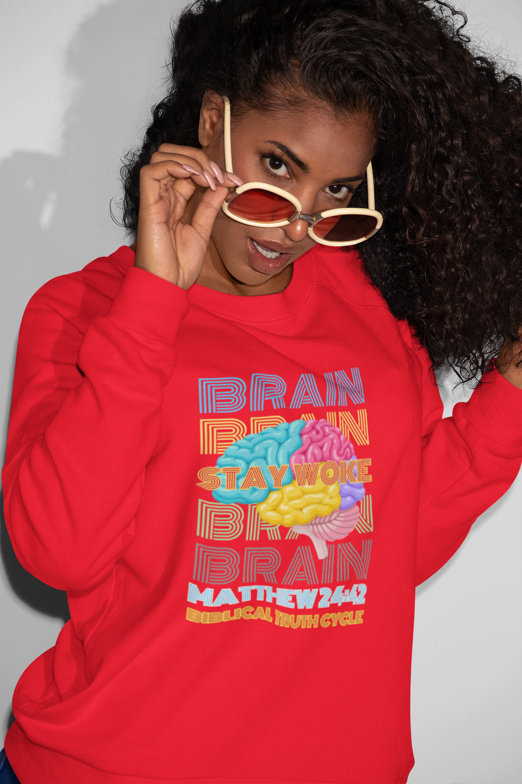 Biblical Truth Cycle - Unisex Sweatshirt (Stay Woke)