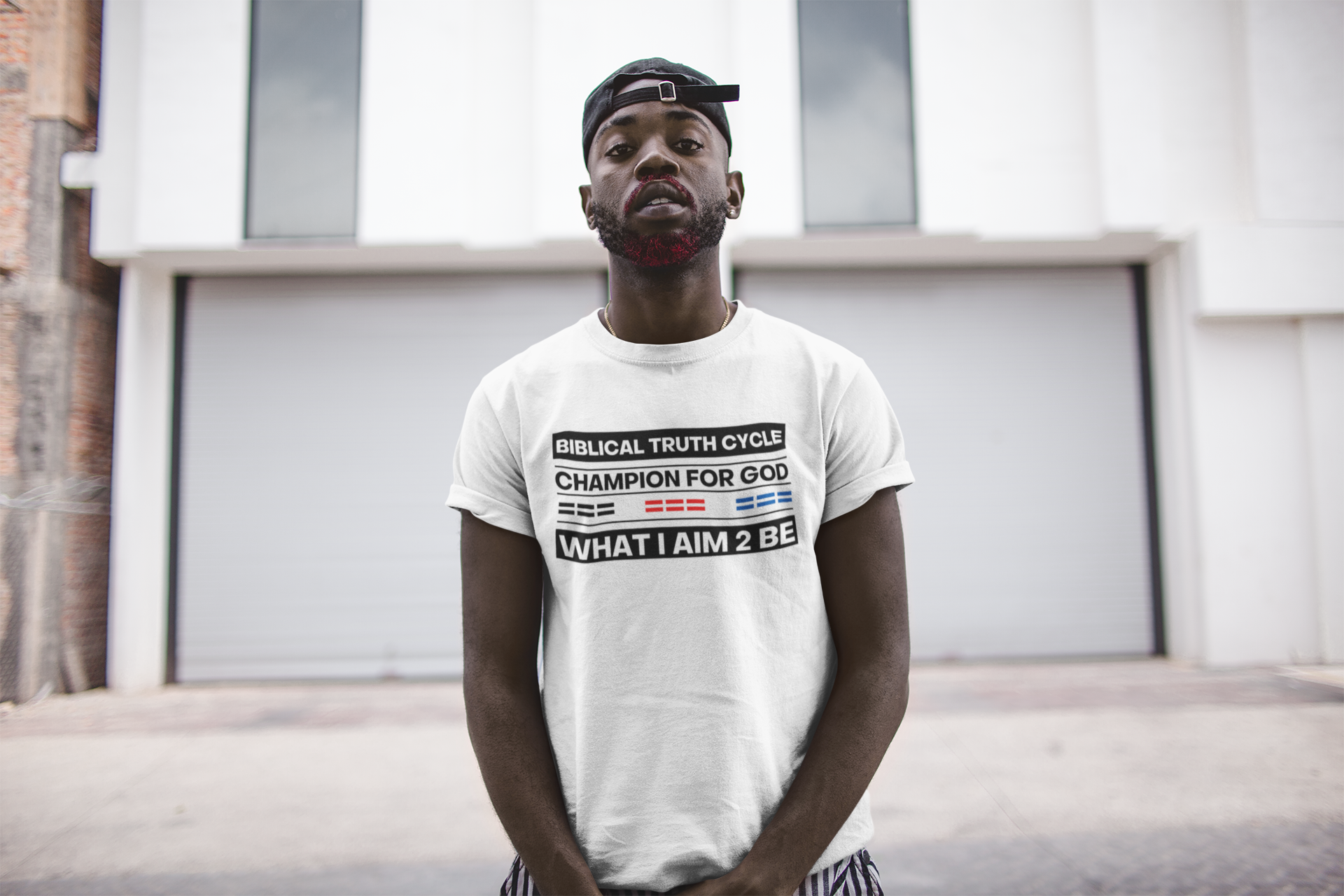 Champion For God - Staple T-Shirt (W.I.A.2.B.)