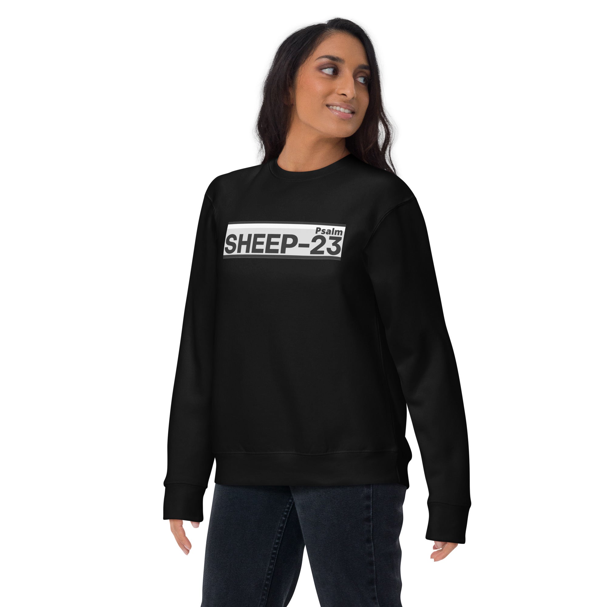 Sheep 23 - Unisex Sweatshirt (Psalm 23)