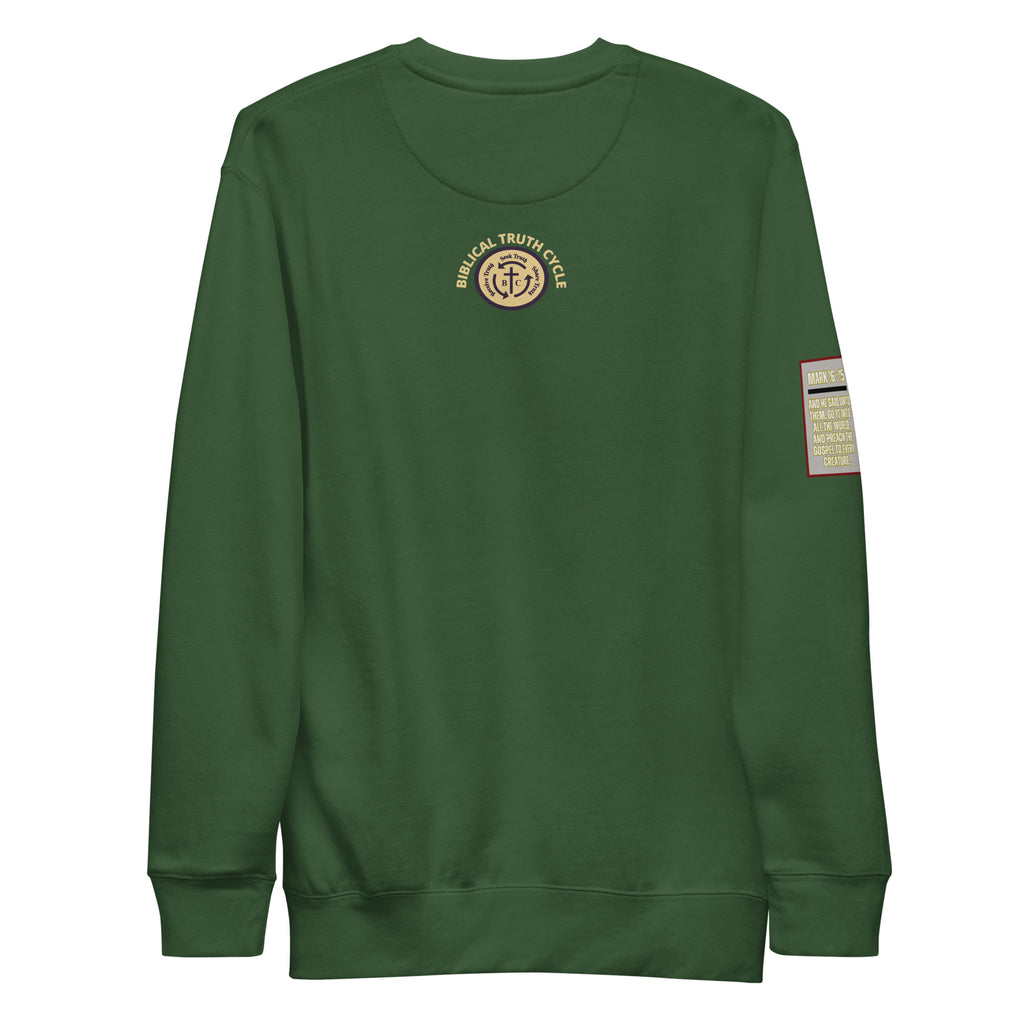 Biblical Truth Cycle - Unisex Sweatshirt (Born to Preach)