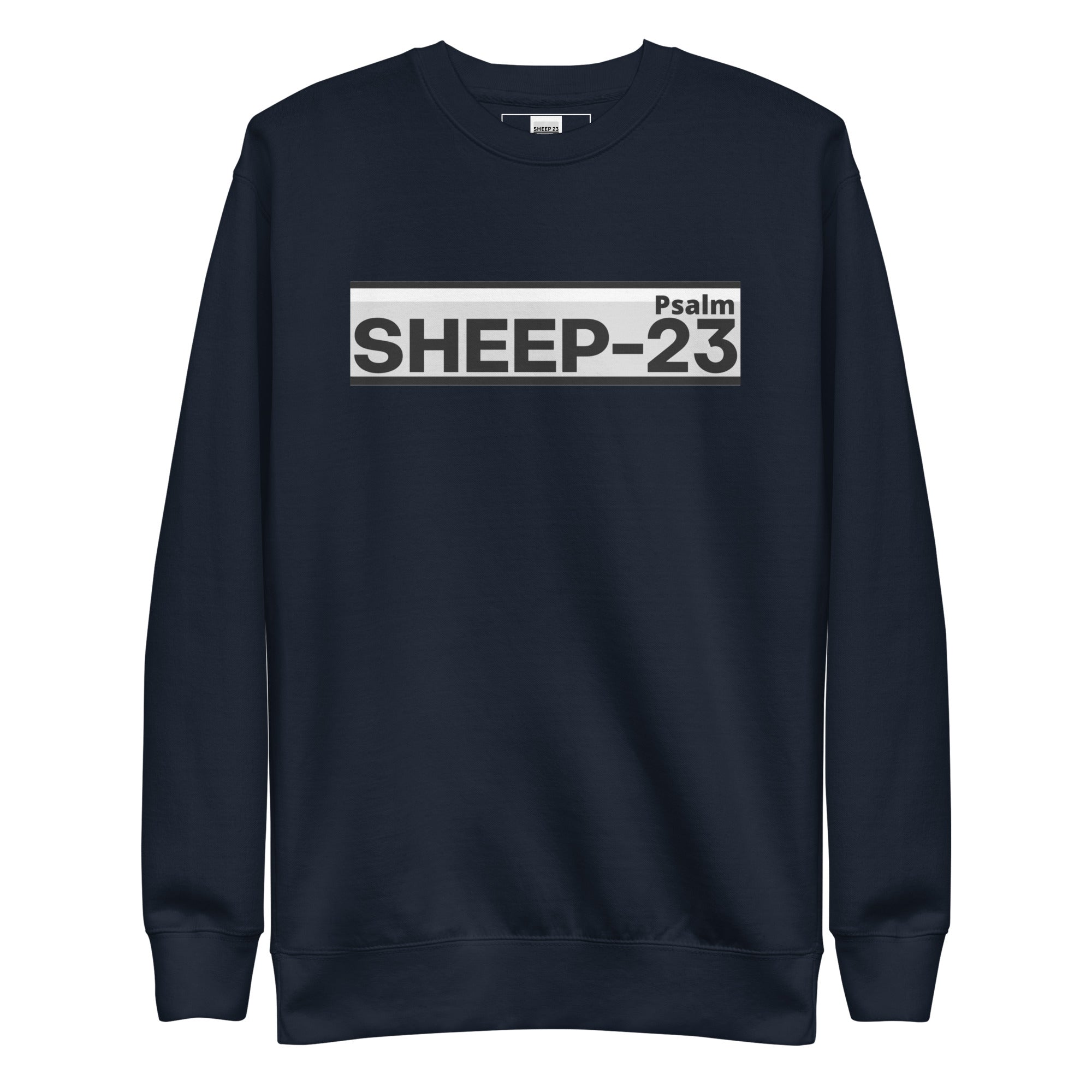 Sheep 23 - Unisex Sweatshirt (Psalm 23)