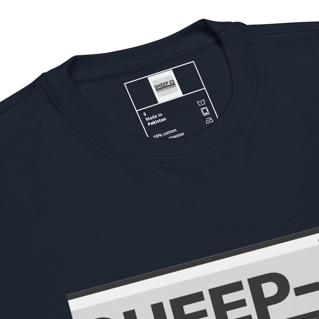 Sheep 23 - Unisex Sweatshirt (Psalm 23)