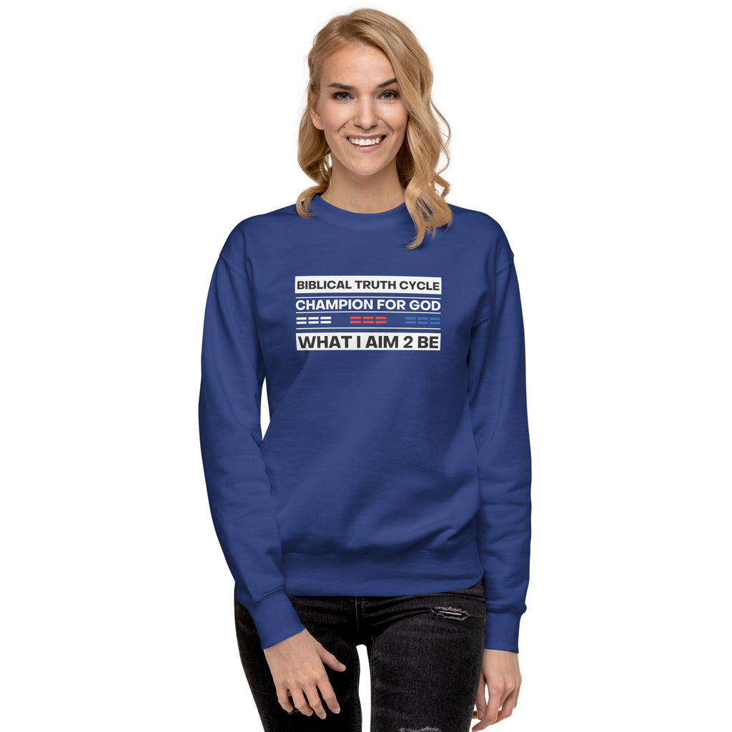 Champion For God - Unisex Sweatshirt (W.I.A.2.B.)