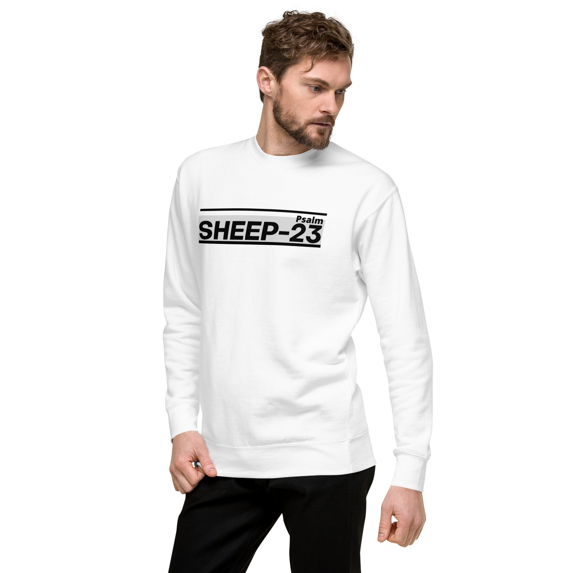 Sheep 23 - Unisex Sweatshirt (Psalm 23)