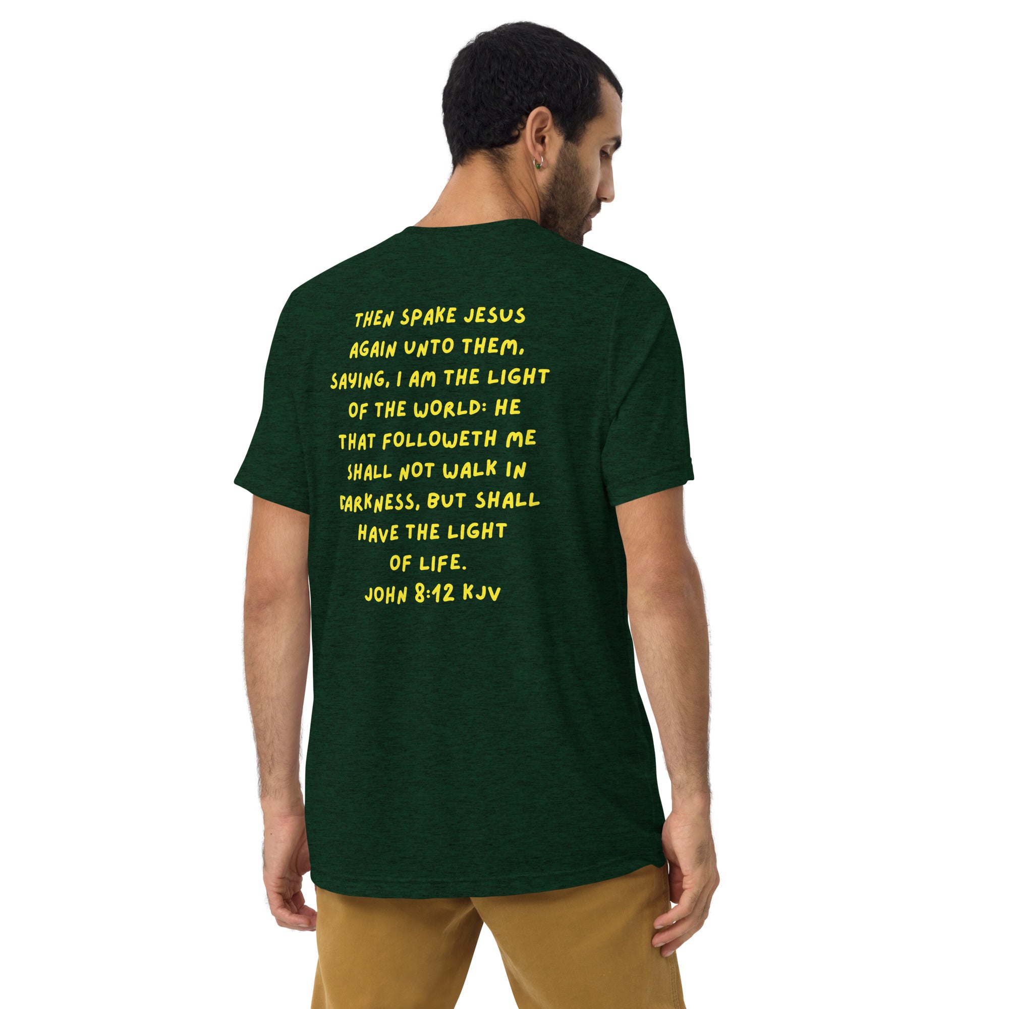 Biblical Truth Cycle - Short Sleeve T-Shirt (SRST-JOHN 8:12)