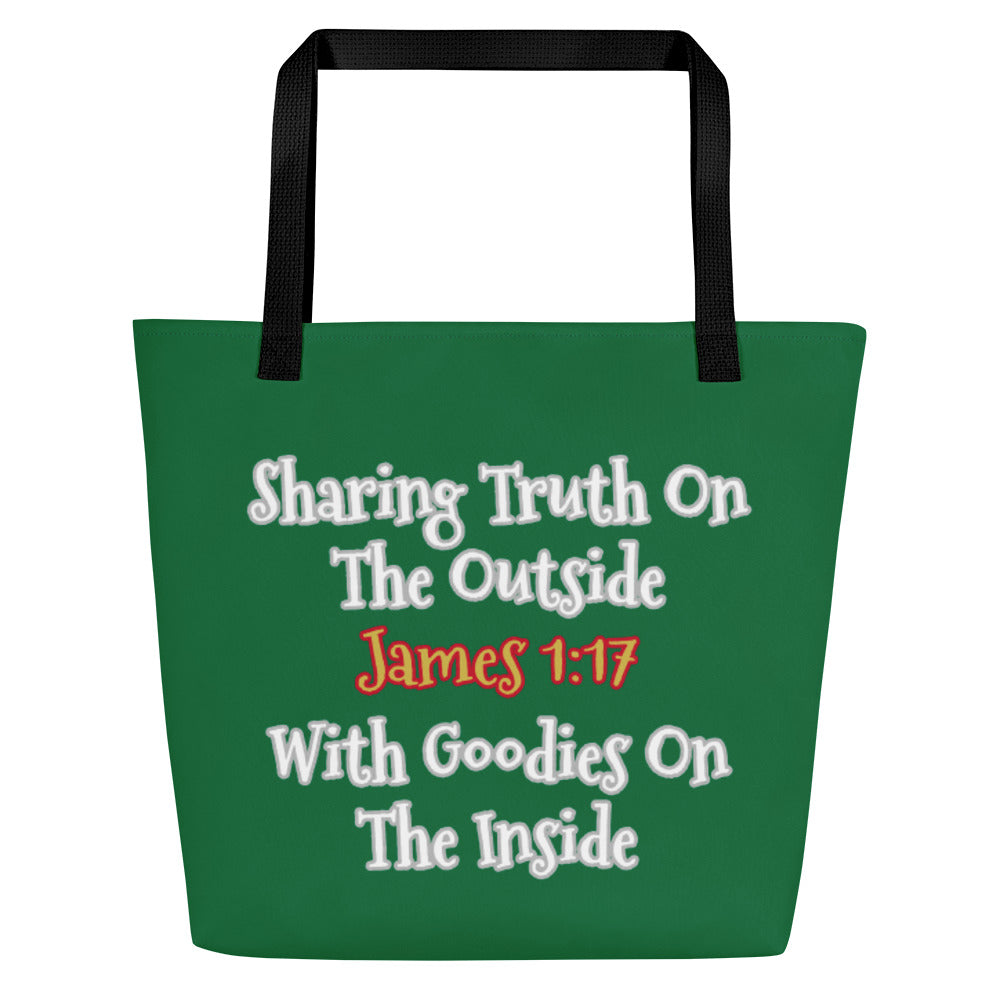 Biblical Truth Cycle - Christmas Tote Bag