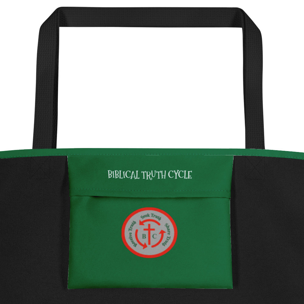 Biblical Truth Cycle - Christmas Tote Bag