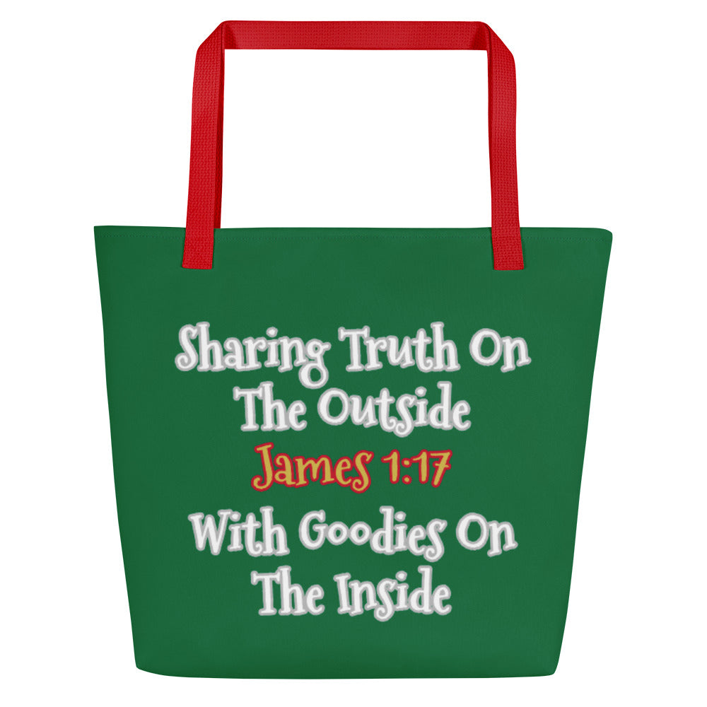 Biblical Truth Cycle - Christmas Tote Bag