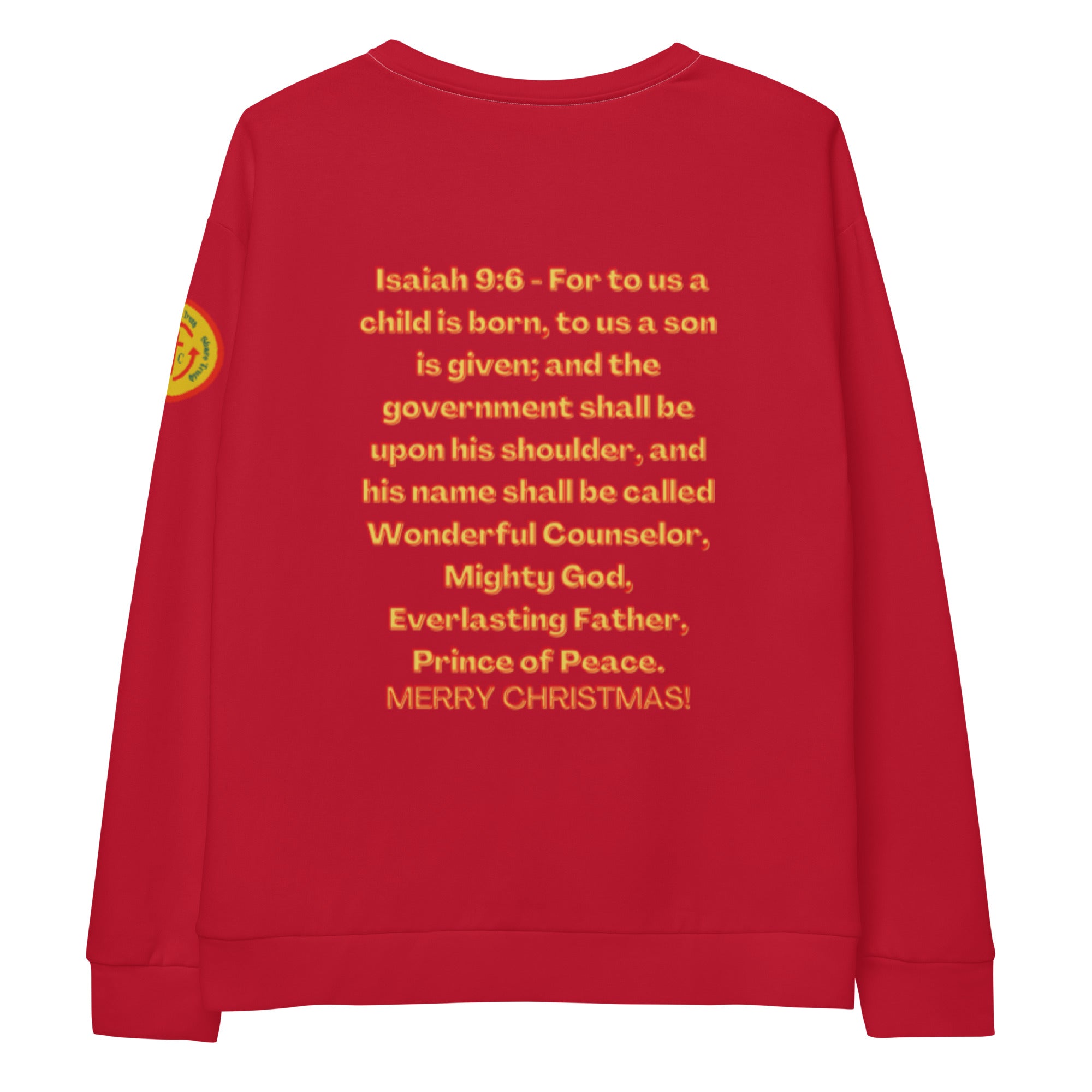 Biblical Truth Cycle - Christmas Sweatshirt (Red)
