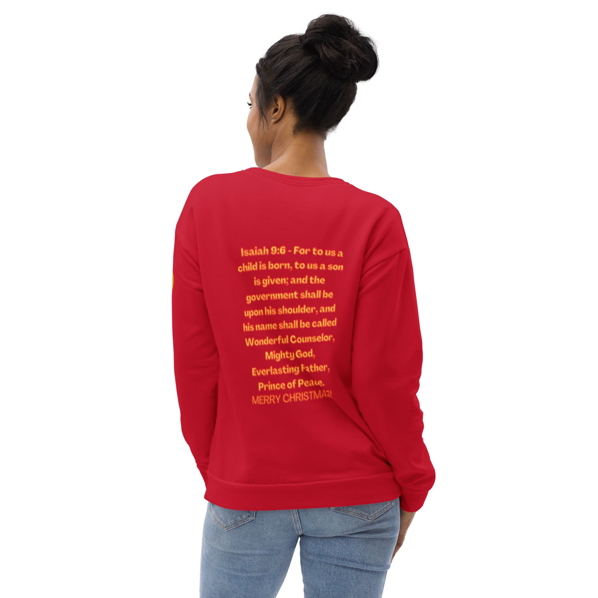 Biblical Truth Cycle - Christmas Sweatshirt (Red)