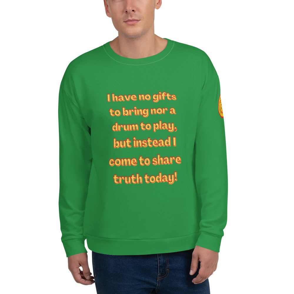 Biblical Truth Cycle - Christmas Sweatshirt (Green)
