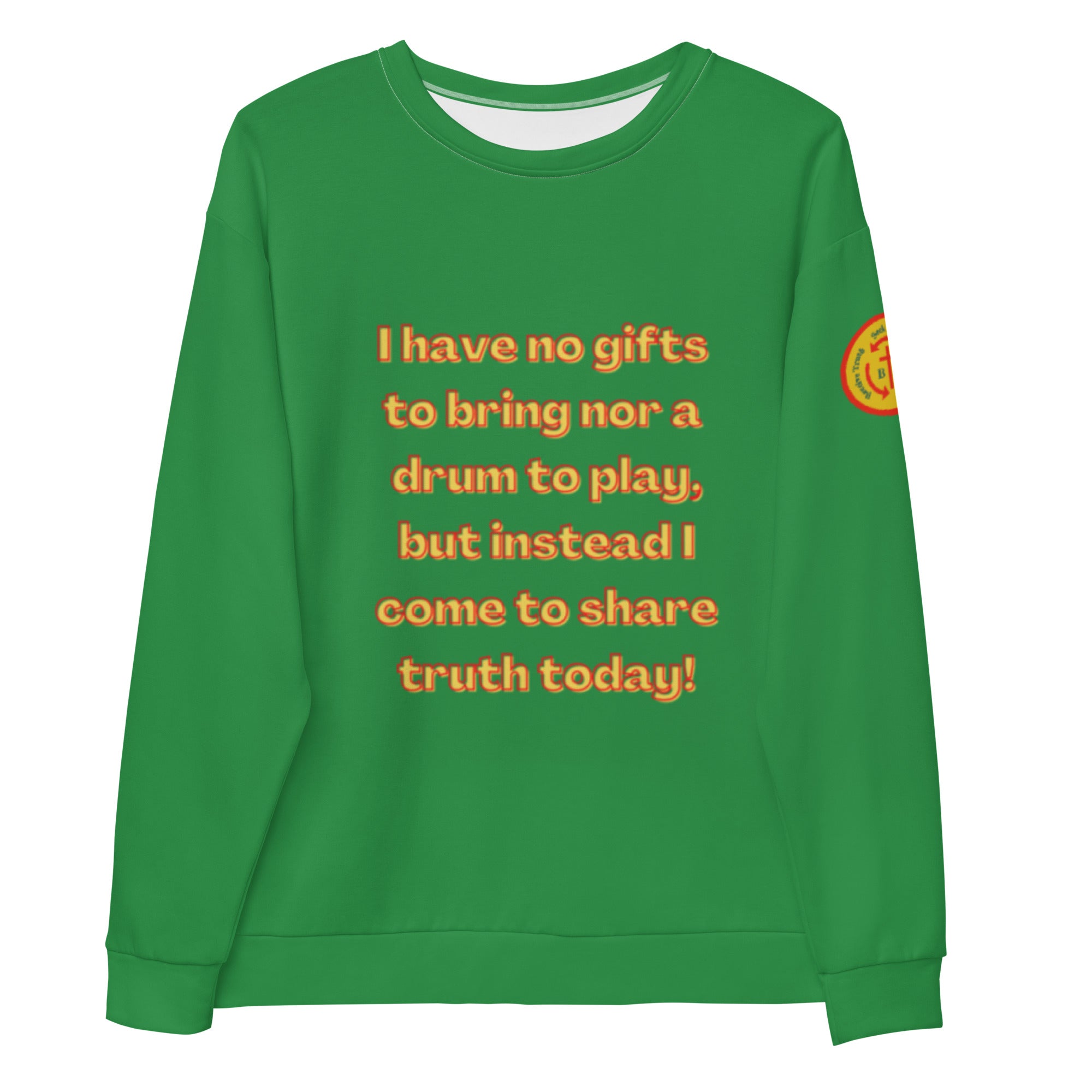 Biblical Truth Cycle - Christmas Sweatshirt (Green)