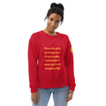 Biblical Truth Cycle - Christmas Sweatshirt (Red)