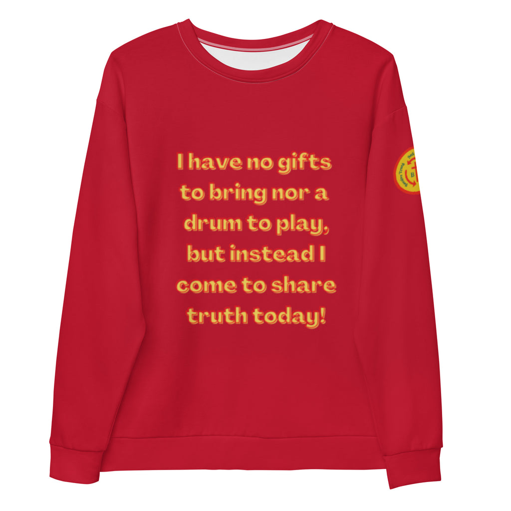 Biblical Truth Cycle - Christmas Sweatshirt (Red)