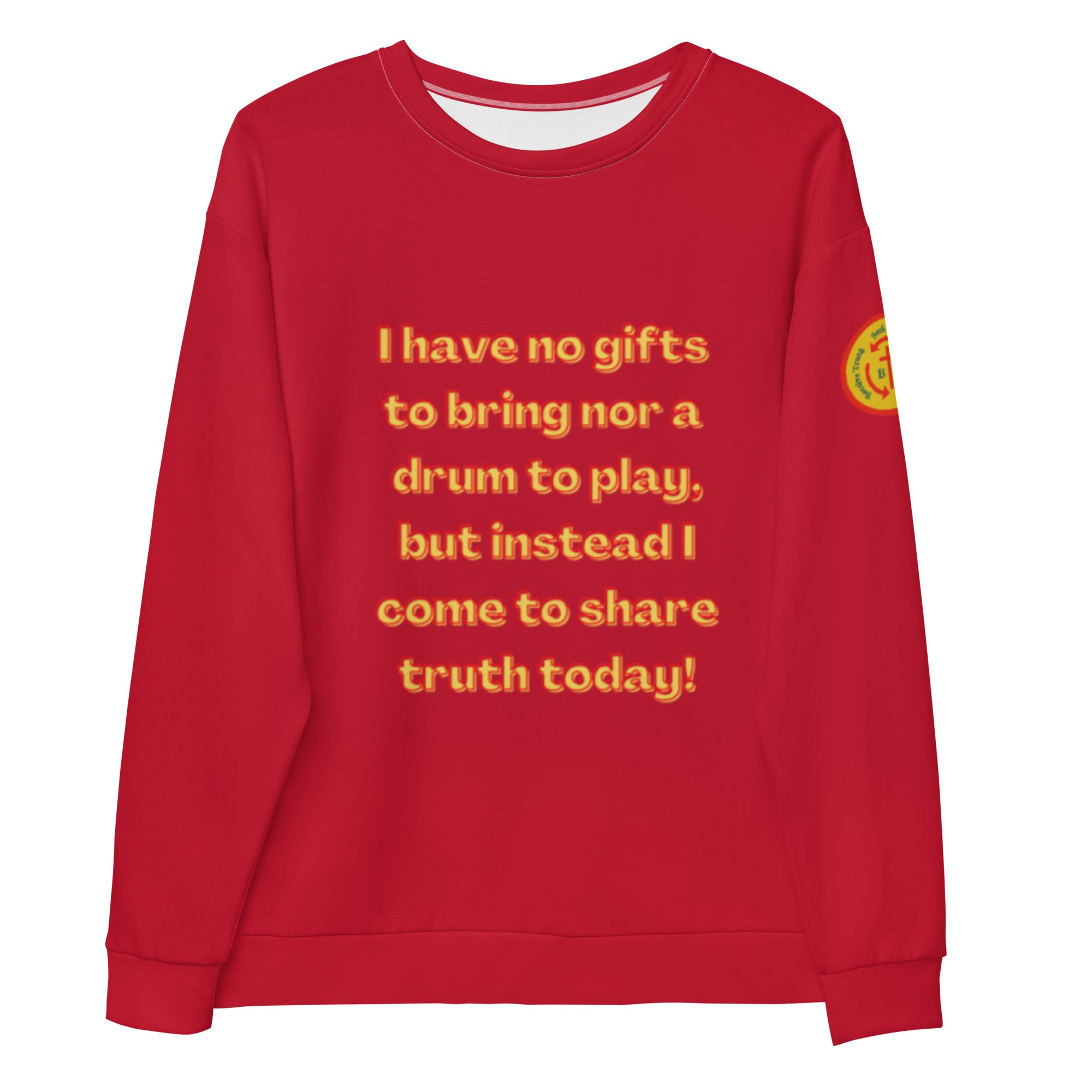 Biblical Truth Cycle - Christmas Sweatshirt (Red)