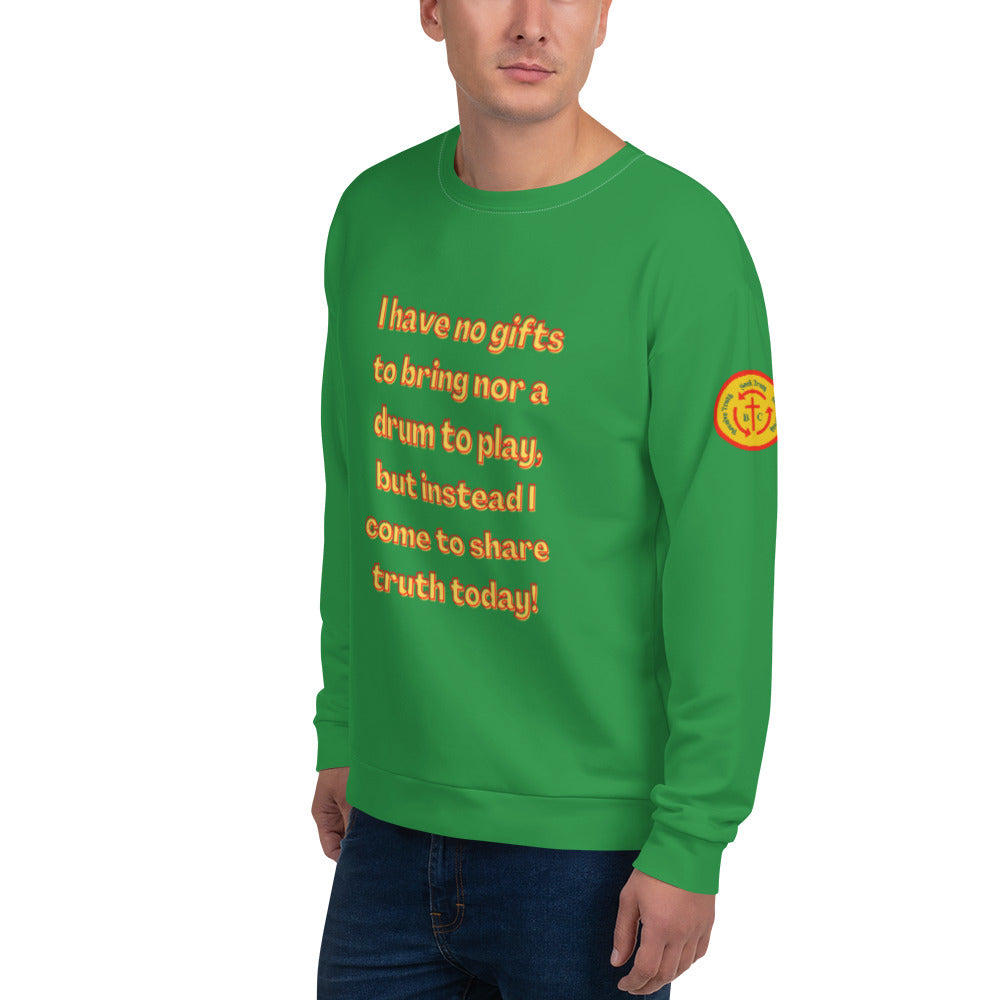 Biblical Truth Cycle - Christmas Sweatshirt (Green)