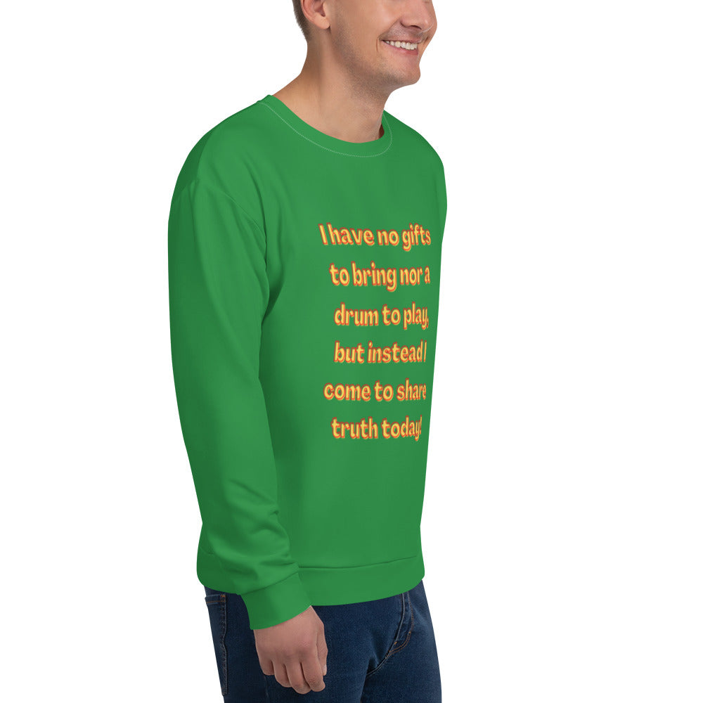 Biblical Truth Cycle - Christmas Sweatshirt (Green)
