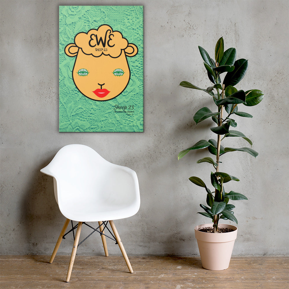 SHEEP 23 - Wall Canvas (EWE)