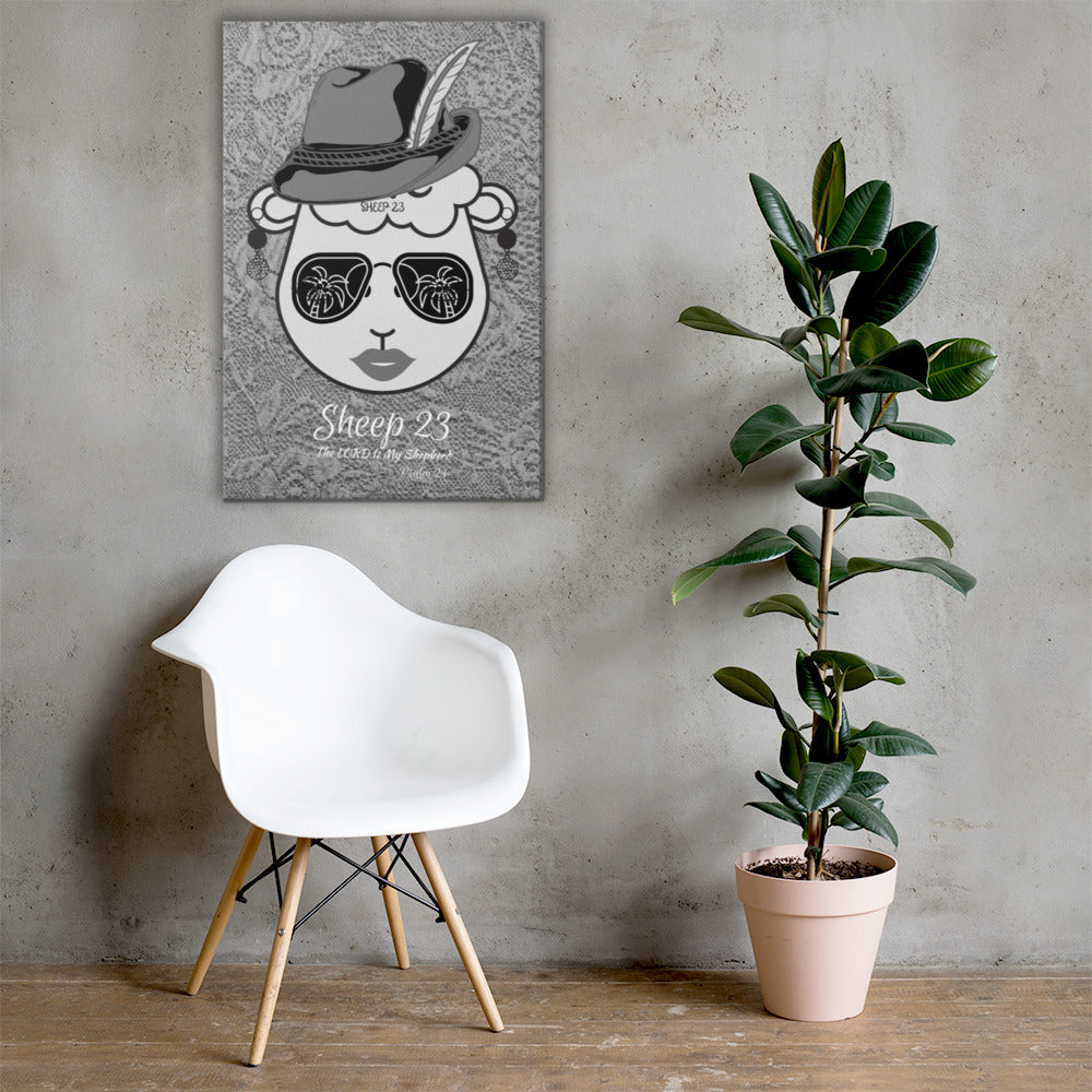 SHEEP 23 - Wall Canvas (EWE's  Sheek)