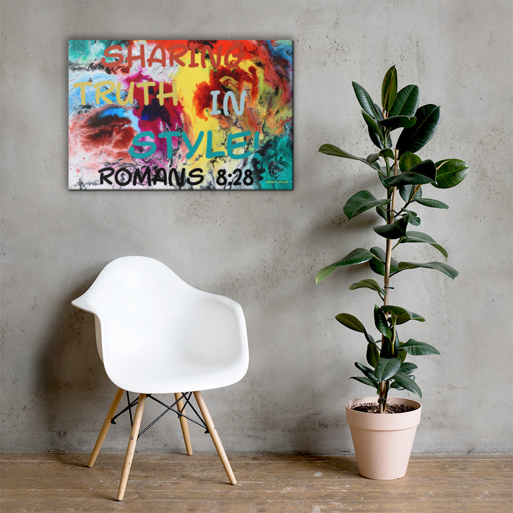 Biblical Truth Cycle - Wall Canvas