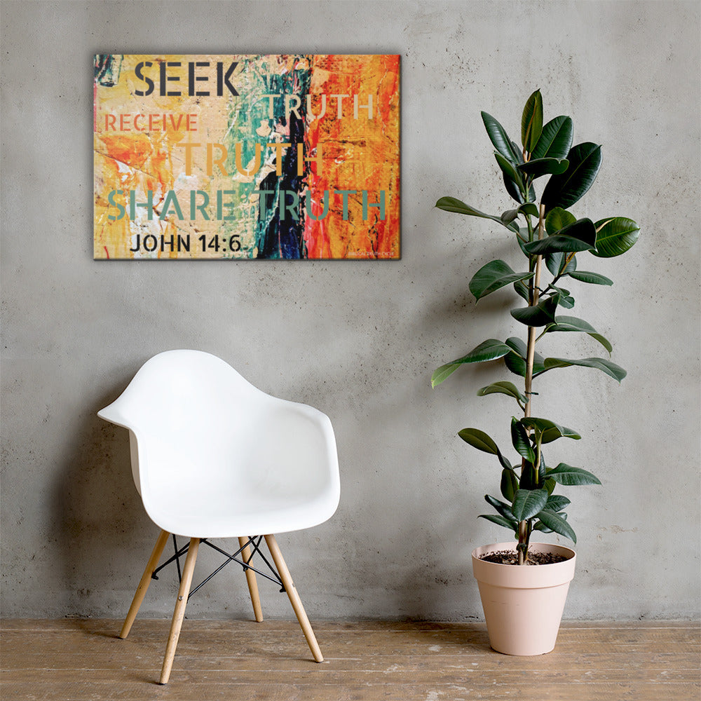 Biblical Truth Cycle - Wall Canvas