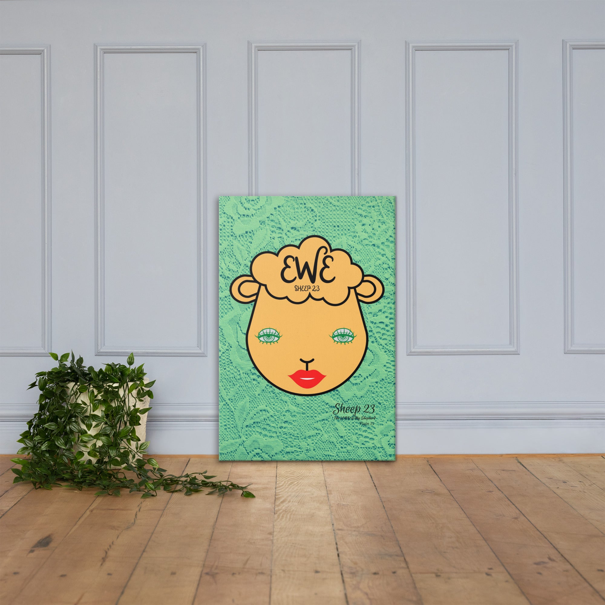 SHEEP 23 - Wall Canvas (EWE)