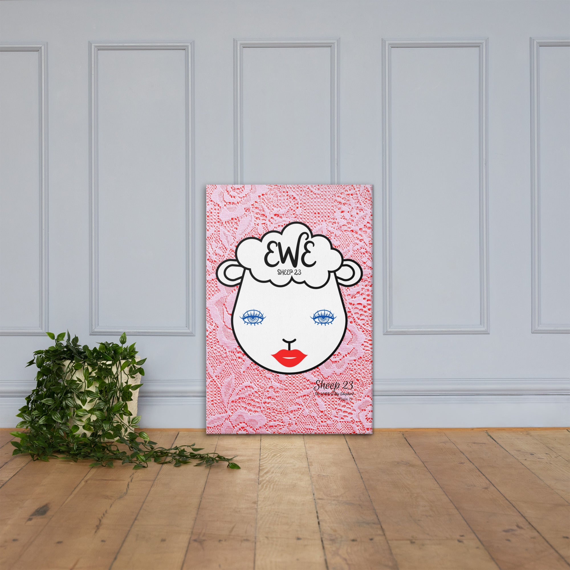 SHEEP 23 - Wall Canvas (EWE)