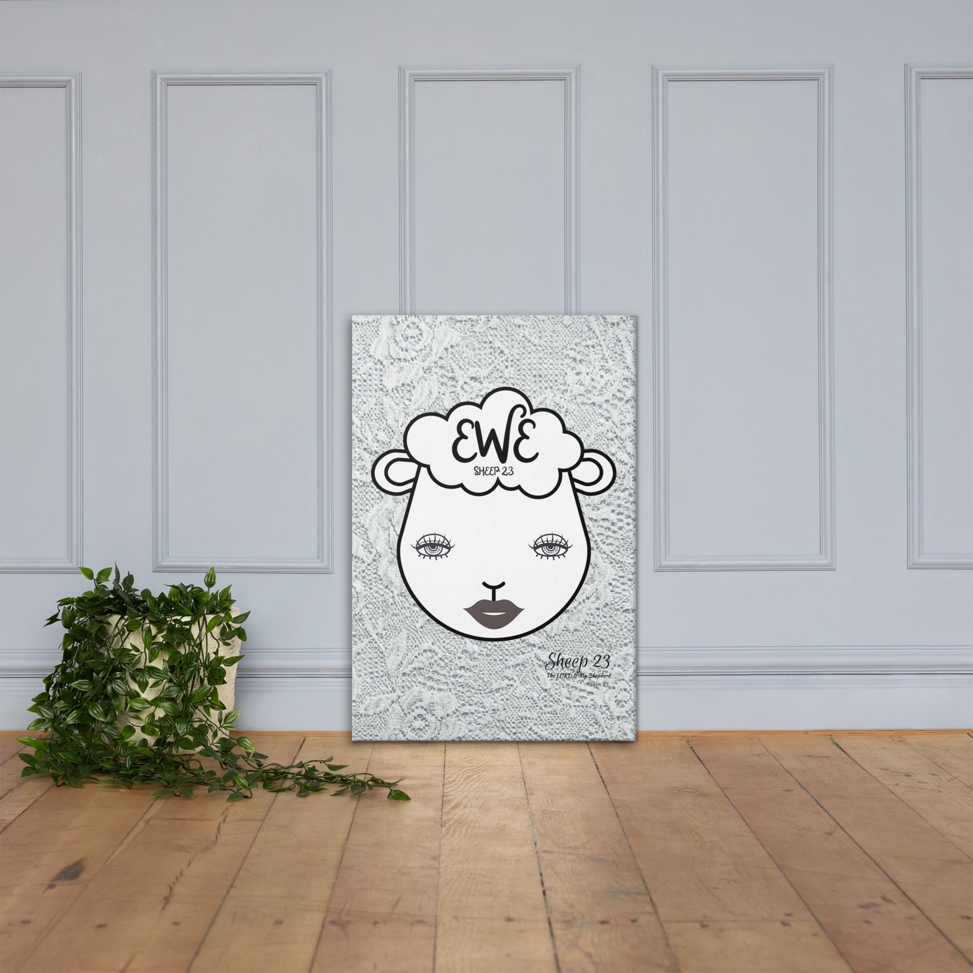 SHEEP 23 - Wall Canvas (EWE)