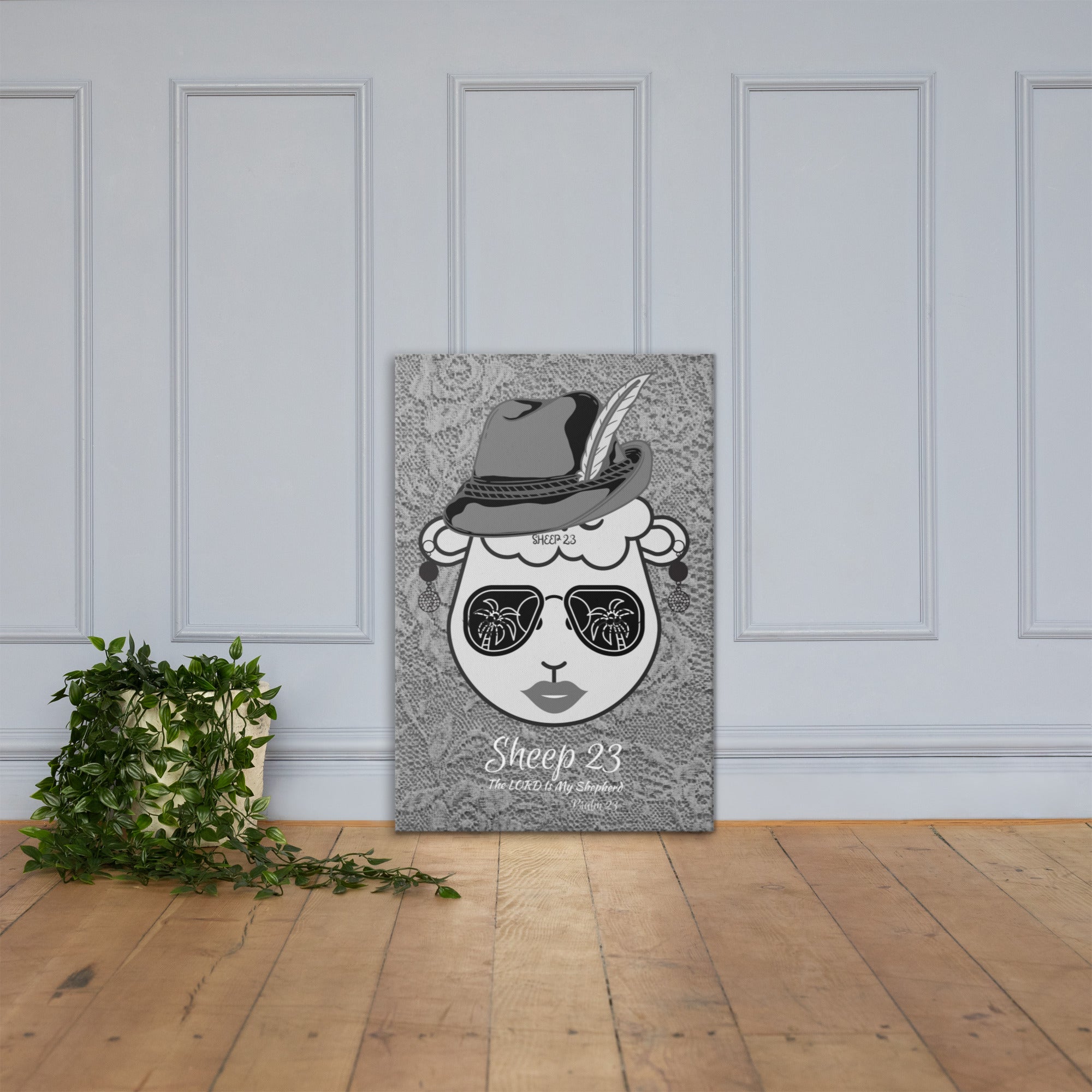 SHEEP 23 - Wall Canvas (EWE's  Sheek)