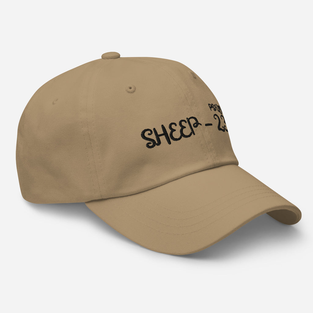 SHEEP 23 - Dad Hat _ Embroidered