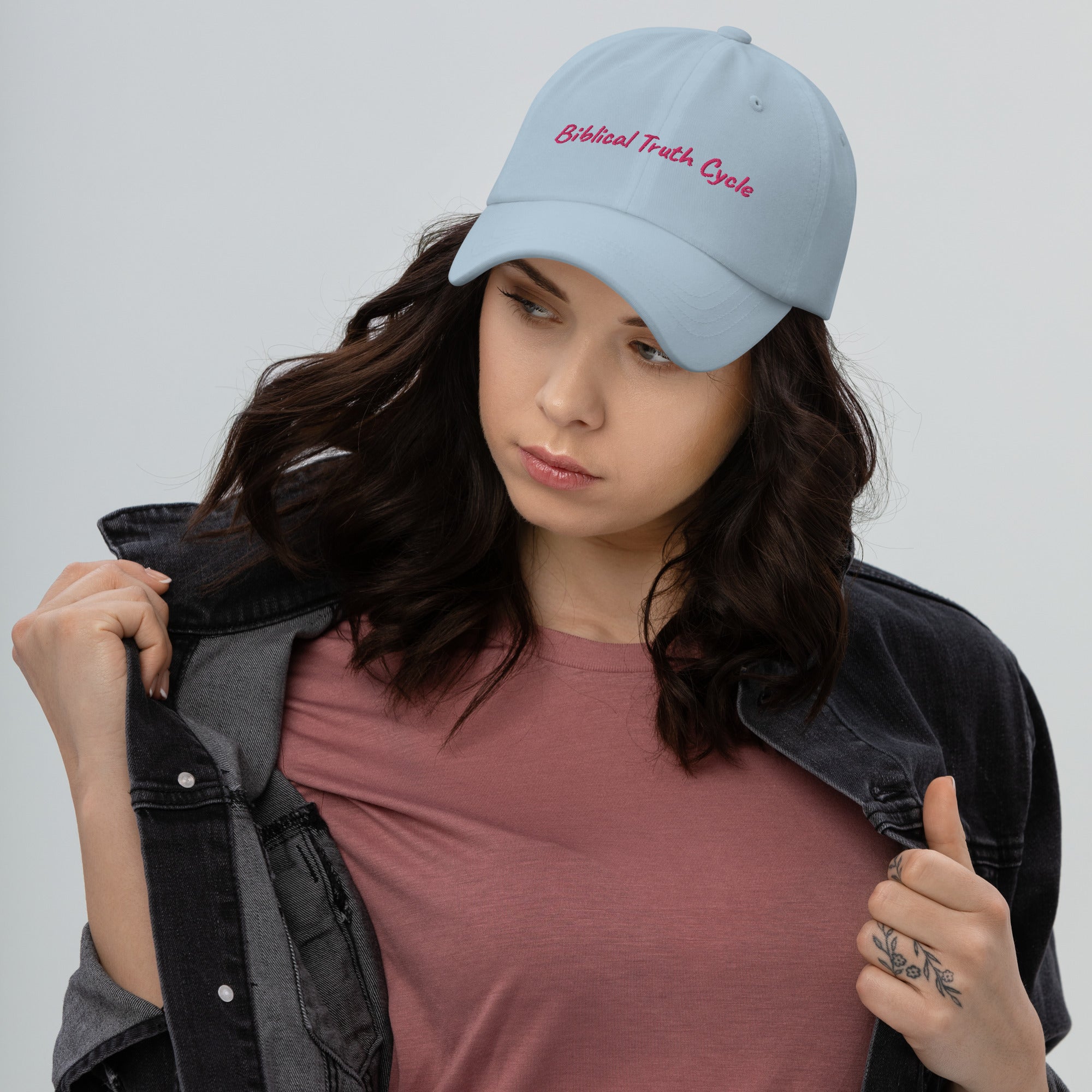 Biblical Truth Cycle - Dad Hat _ Embroidered