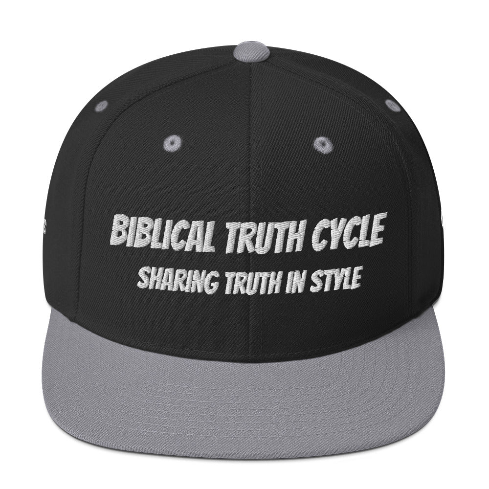 Biblical Truth Cycle - Snapback Hat _ Embroidered