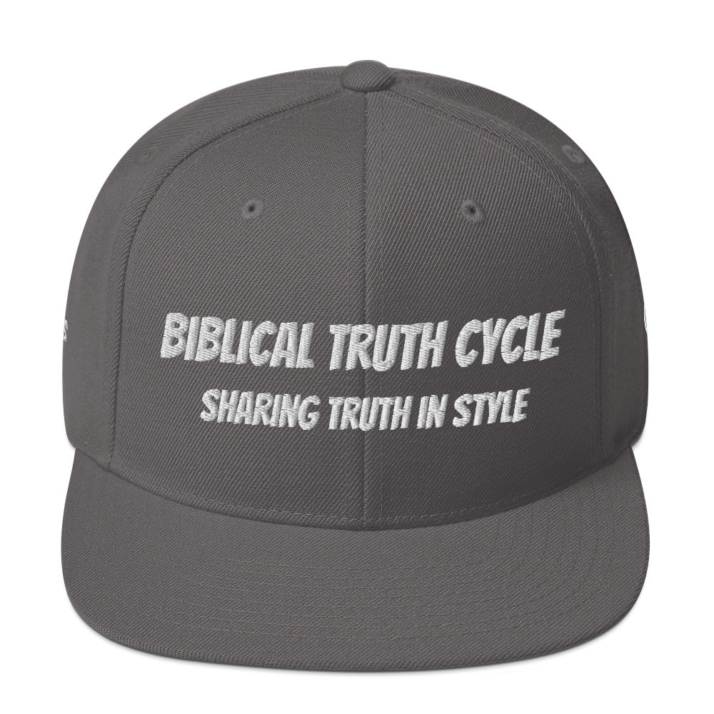 Biblical Truth Cycle - Snapback Hat _ Embroidered