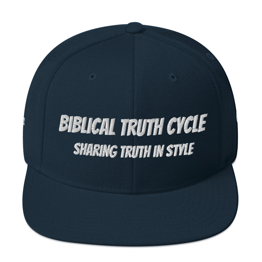 Biblical Truth Cycle - Snapback Hat _ Embroidered