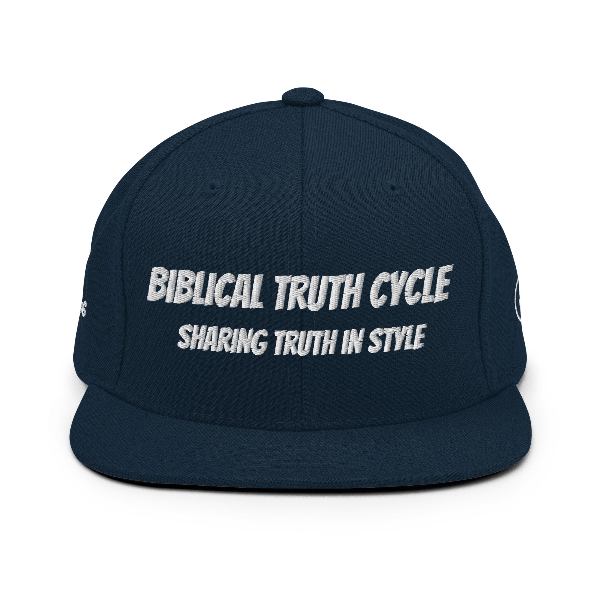 Biblical Truth Cycle - Snapback Hat _ Embroidered