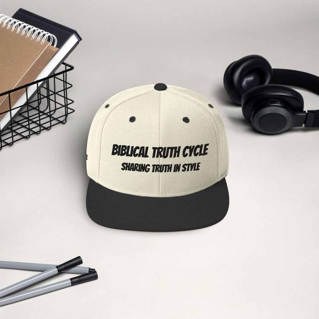 Biblical Truth Cycle - Snapback Hat _ Embroidered