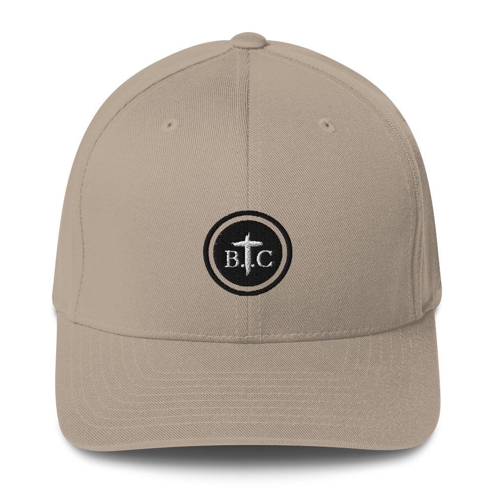 Biblical Truth Cycle - Structured Twill Closed Back Cap (Logo II) _ Embroidered