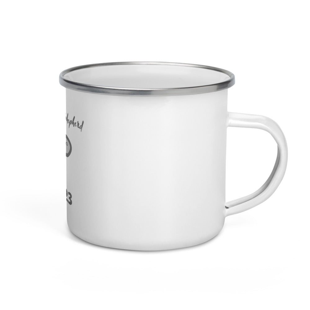 Sheep 23 - Enamel Mug (Logo)