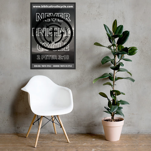 Biblical Truth Cycle - Framed Poster