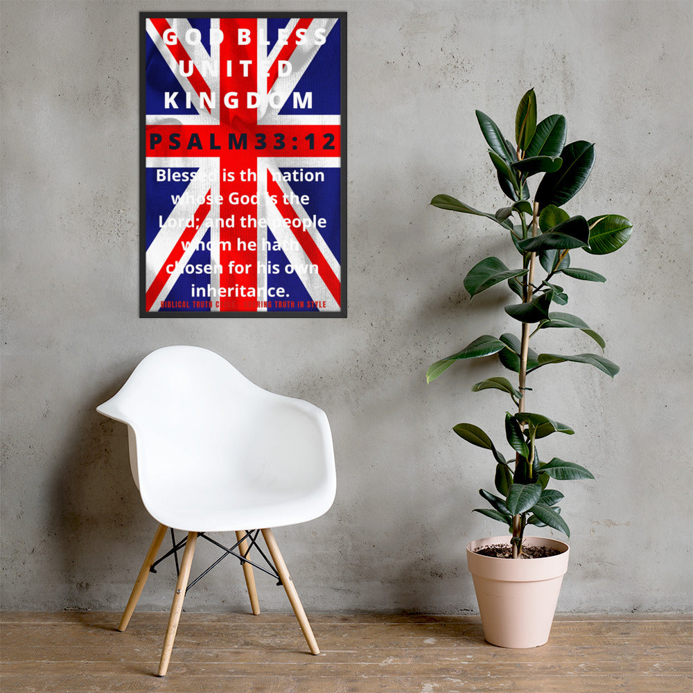 Biblical Truth Cycle - Framed Poster (United Kingdom)