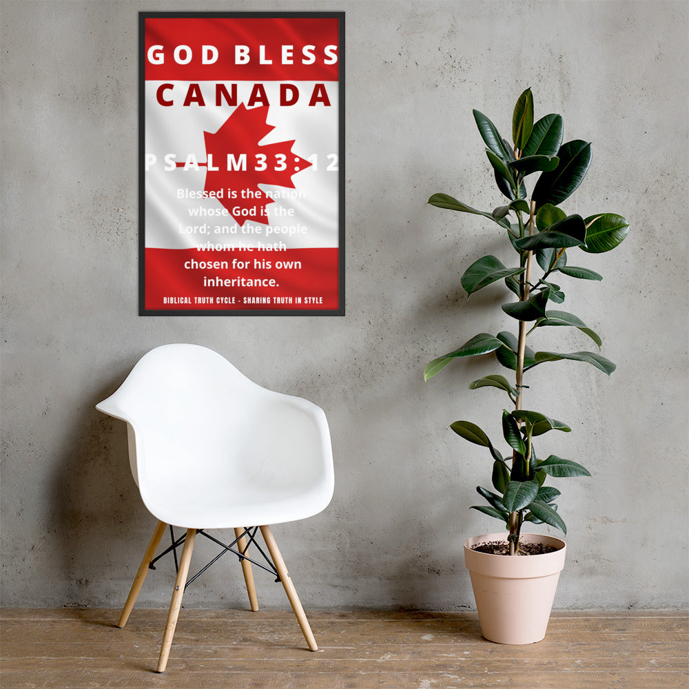 Biblical Truth Cycle - Framed Poster (Canada)
