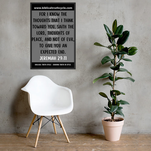 Biblical Truth Cycle - Framed Poster