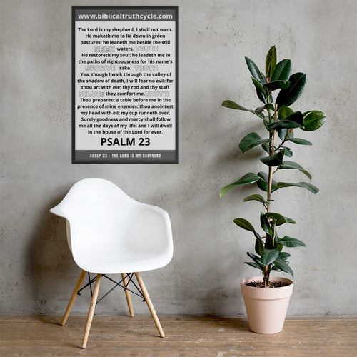 Biblical Truth Cycle - Framed Poster