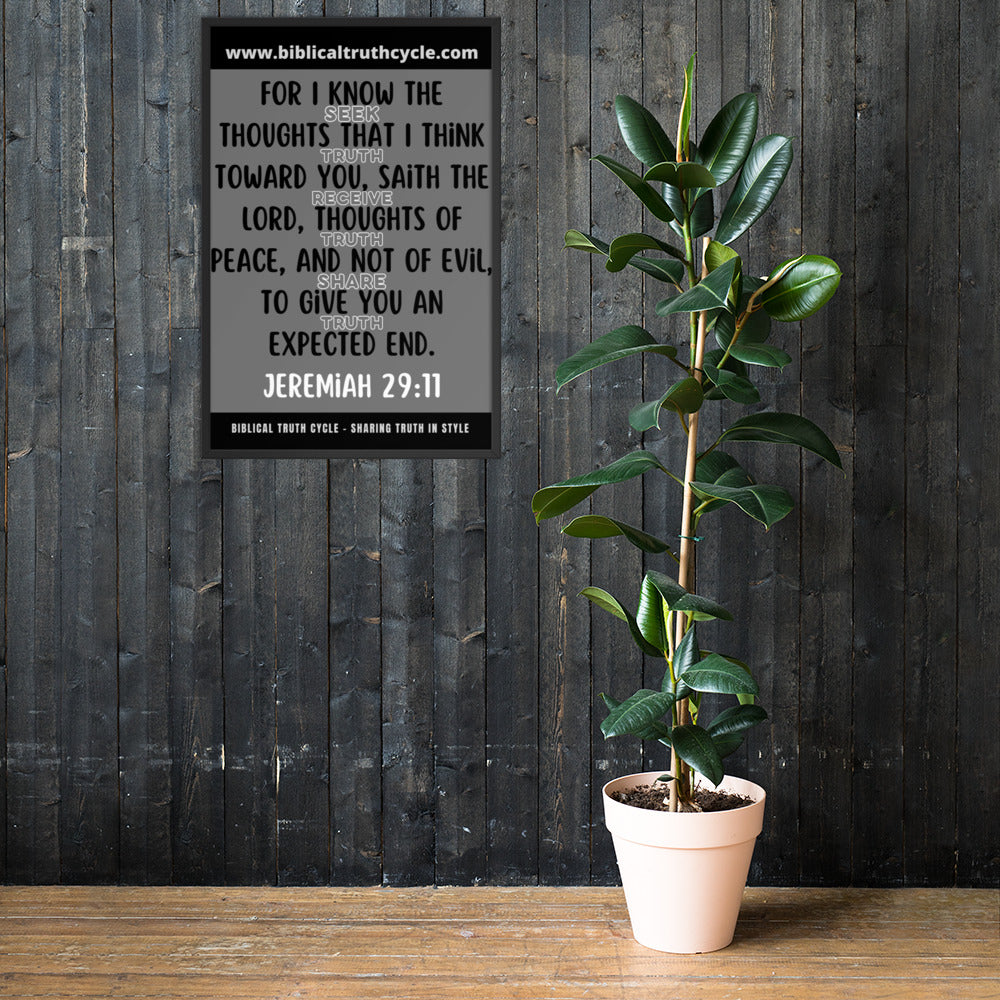Biblical Truth Cycle - Framed Poster
