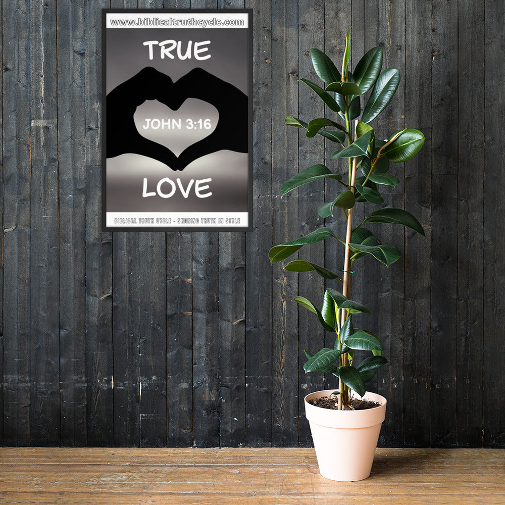 Biblical Truth Cycle - Framed Poster
