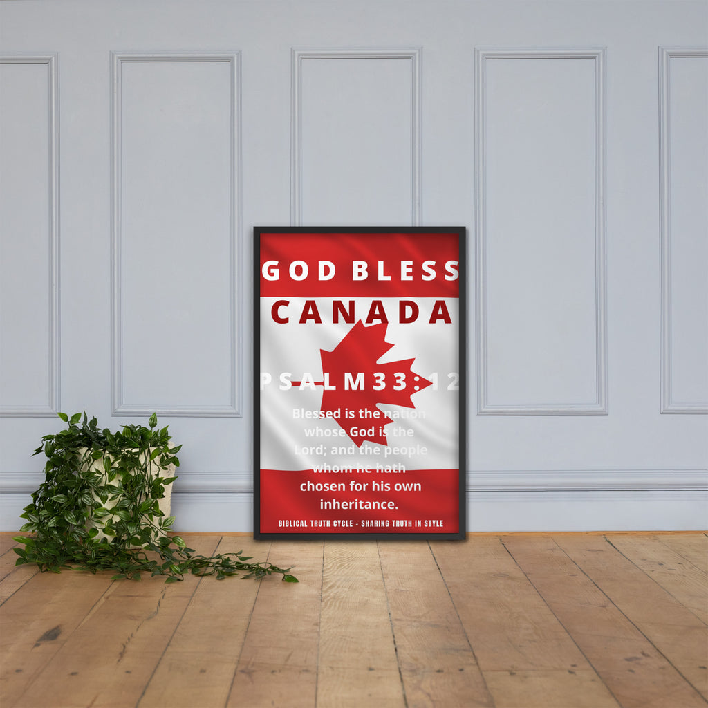 Biblical Truth Cycle - Framed Poster (Canada)