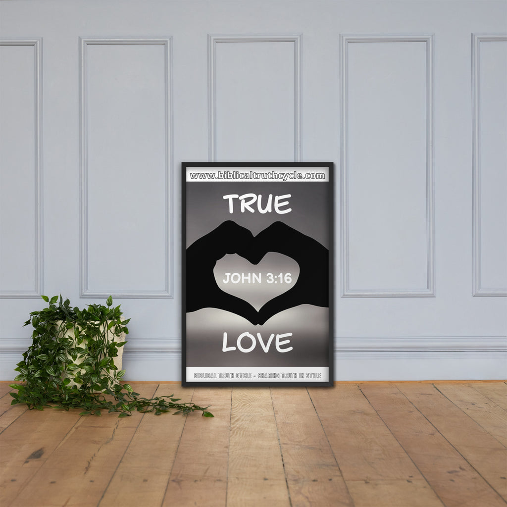 Biblical Truth Cycle - Framed Poster